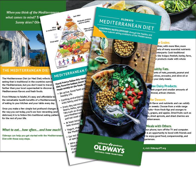 Mediterranean Diet 101 Brochure - OLDWAYS - Cultural Food