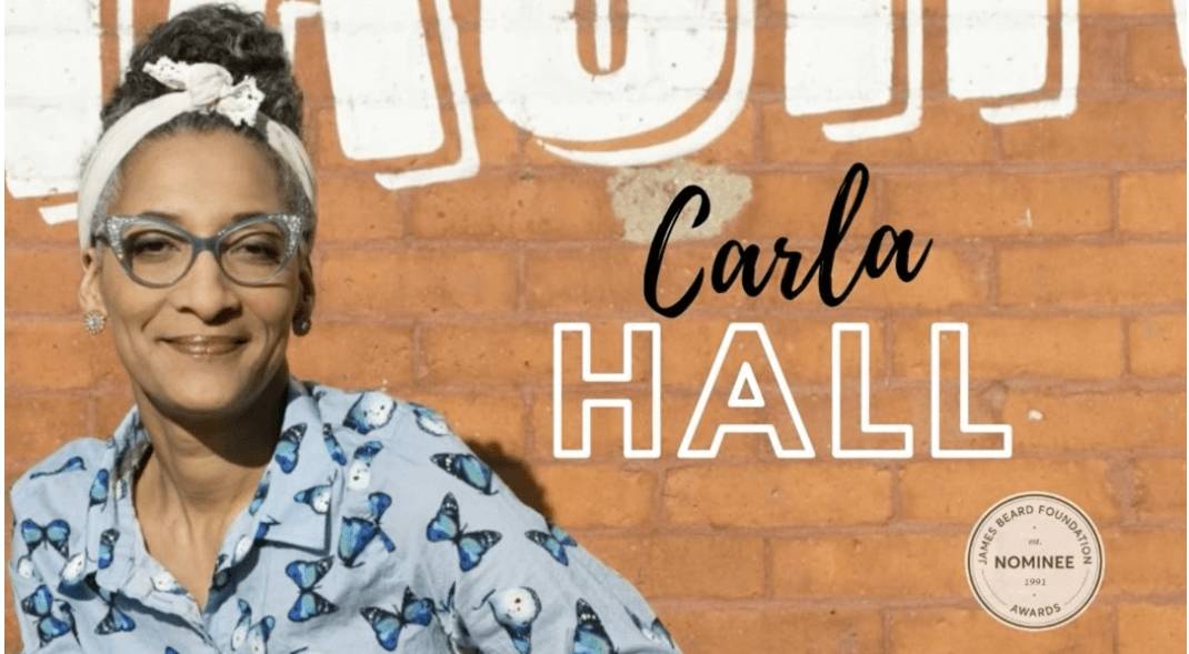Carla Hall Cheeseburger and Lemon Meringue Pie