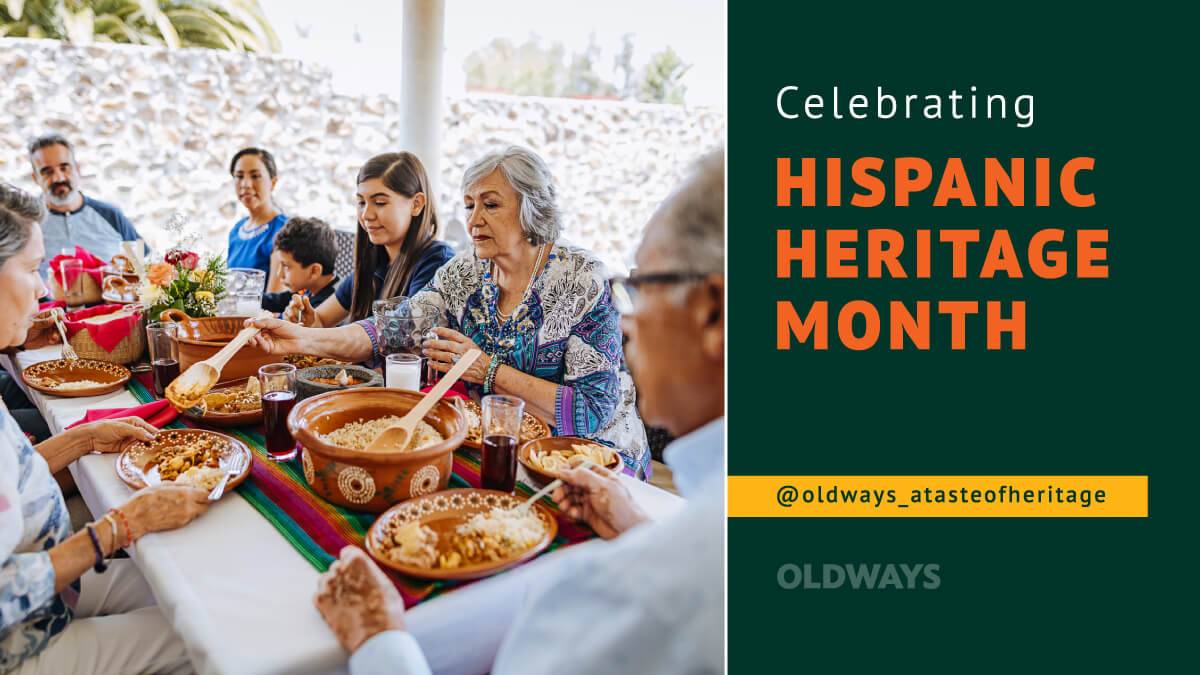 Hispanic Heritage Month family meal