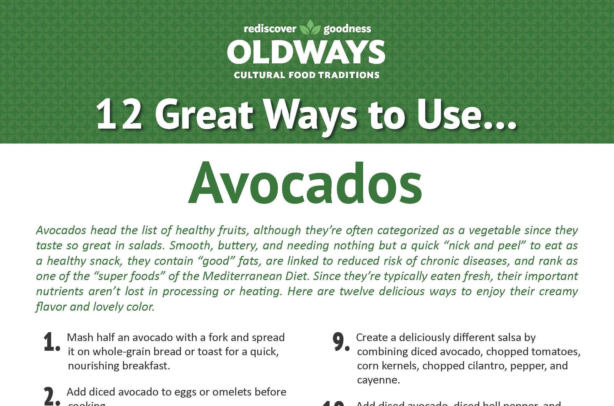 12 Great Ways to Use Avocados