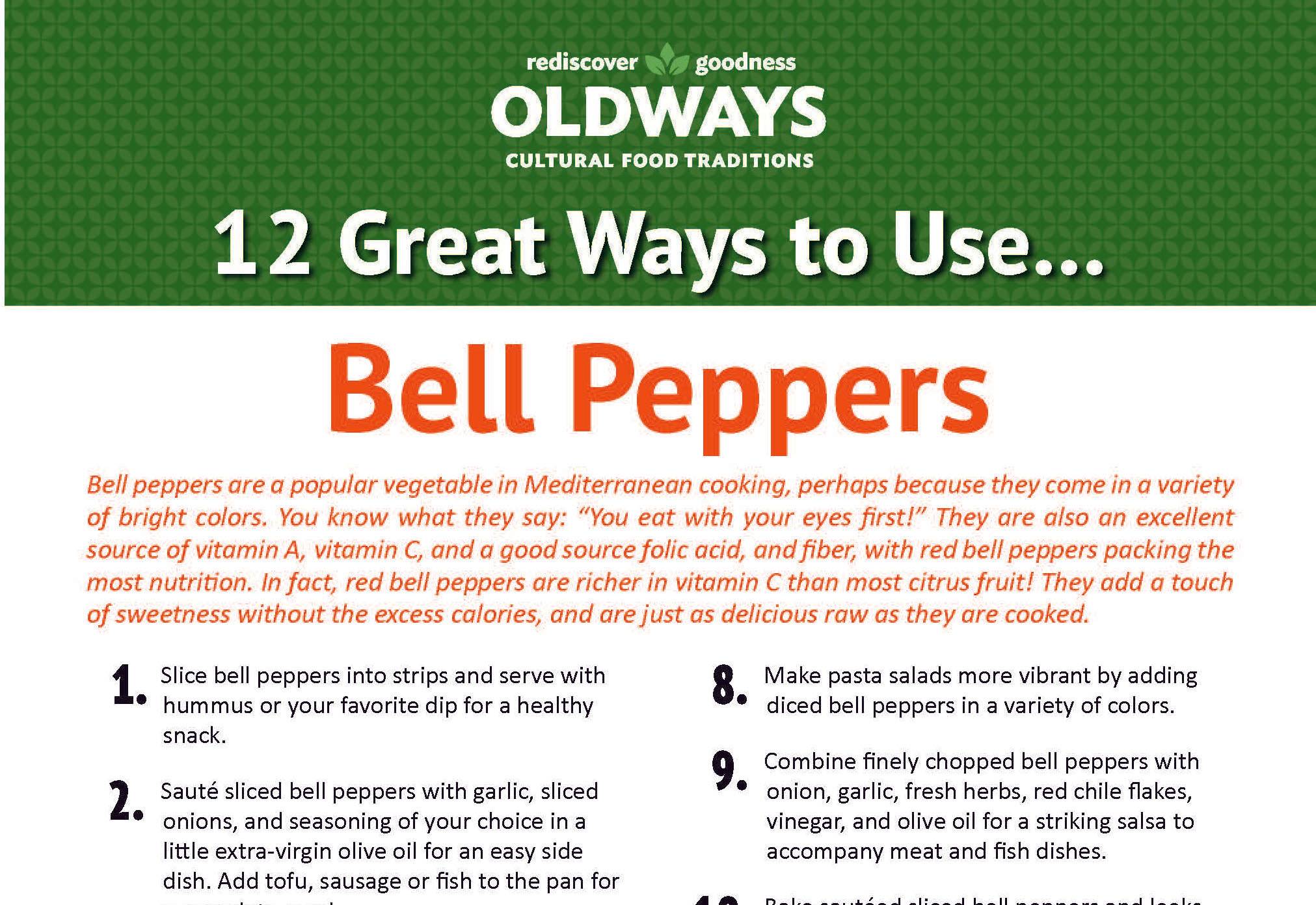 12 Great Ways to Use Bell Peppers