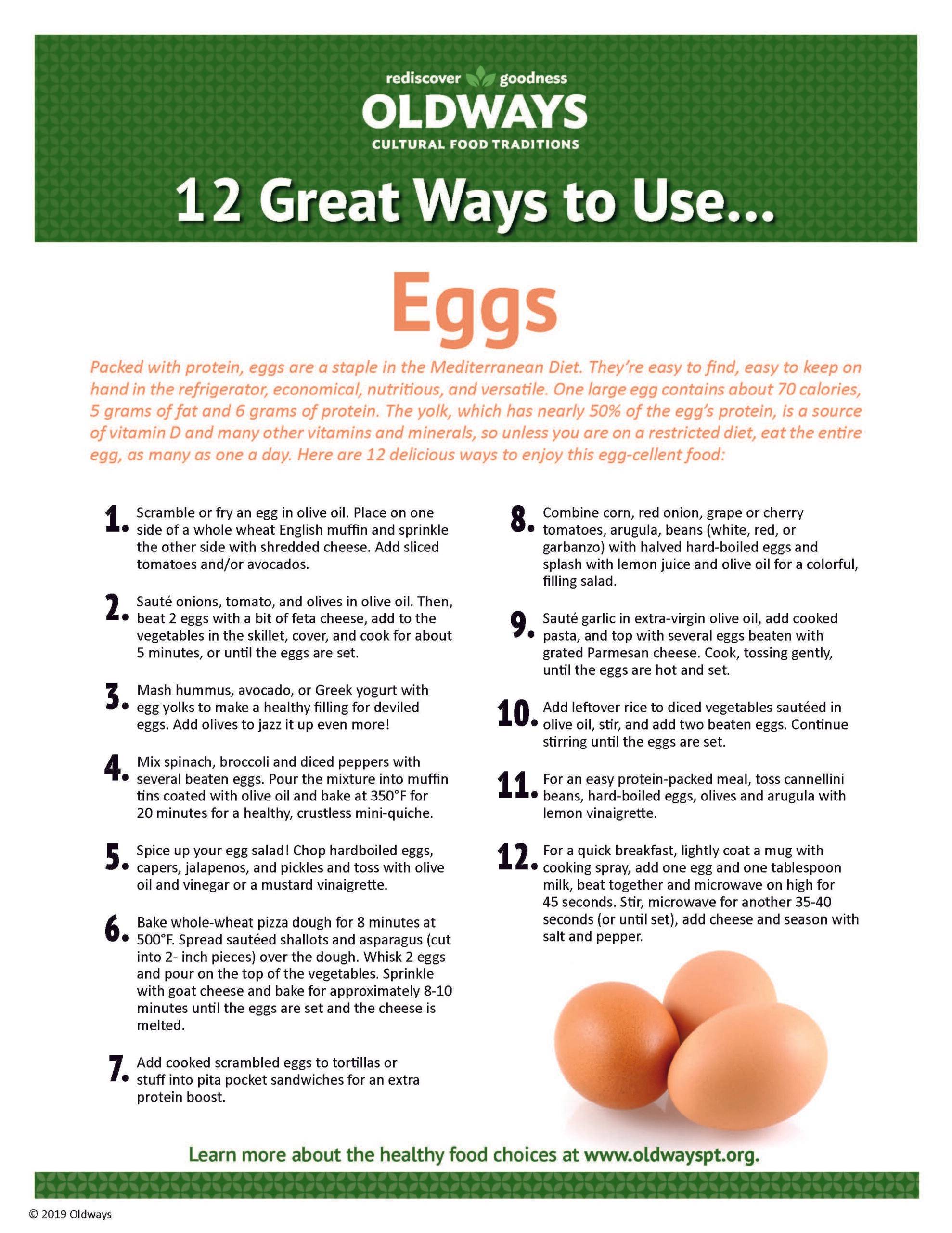 12 Great Ways to Use Eggs