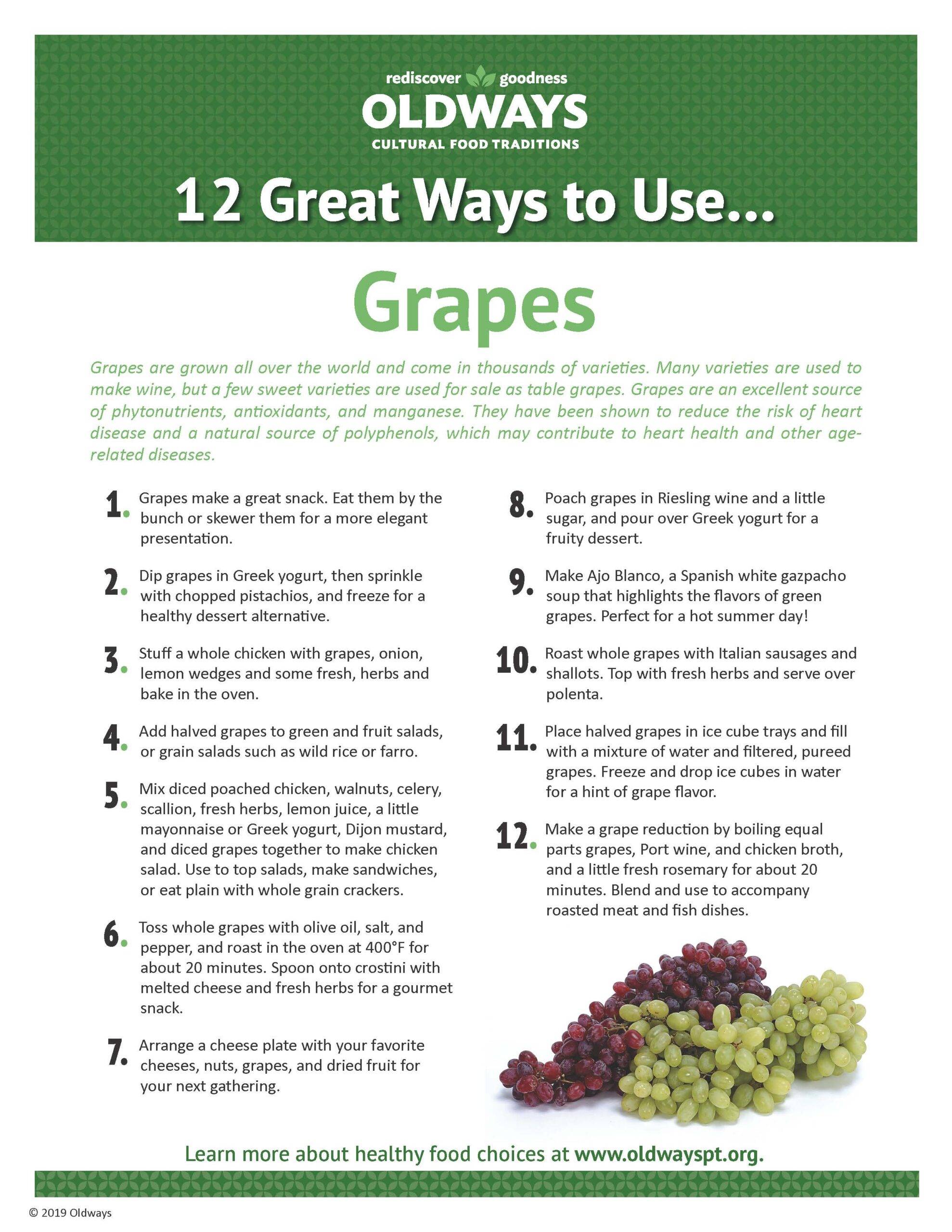 12 Great Ways to Use Grapes