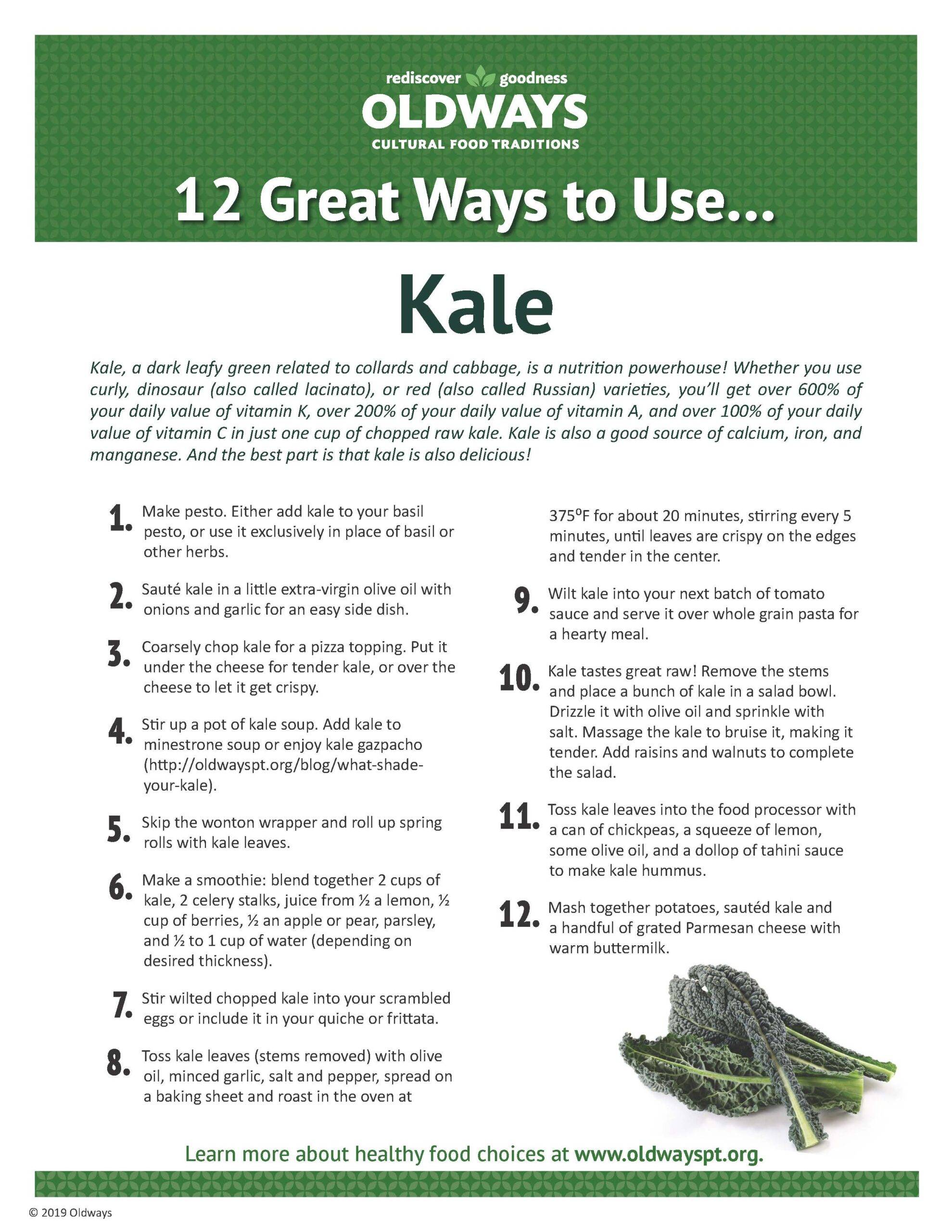 12 Great Ways to Use Kale