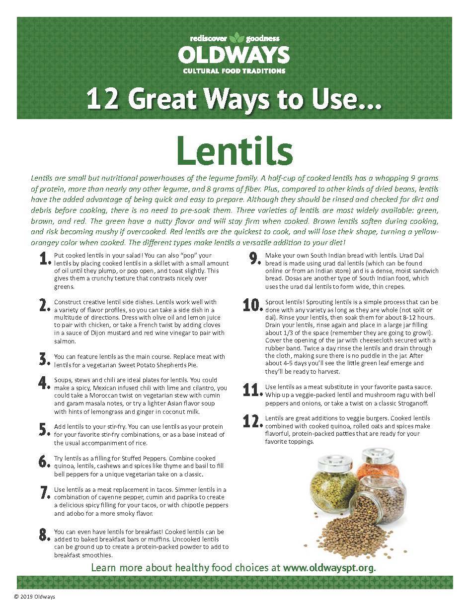 12 Great Ways to Use Lentils