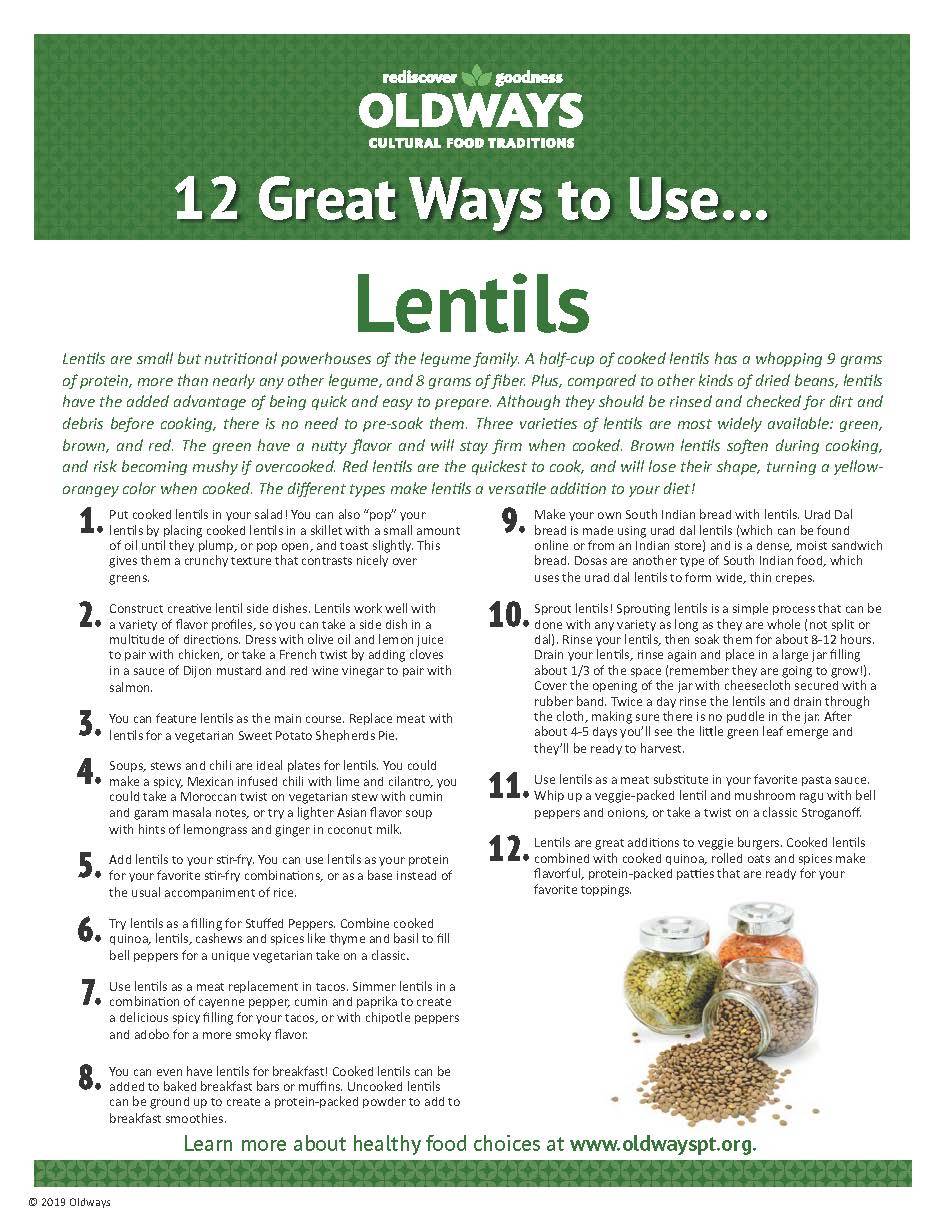 12 Great Ways to Use Lentils