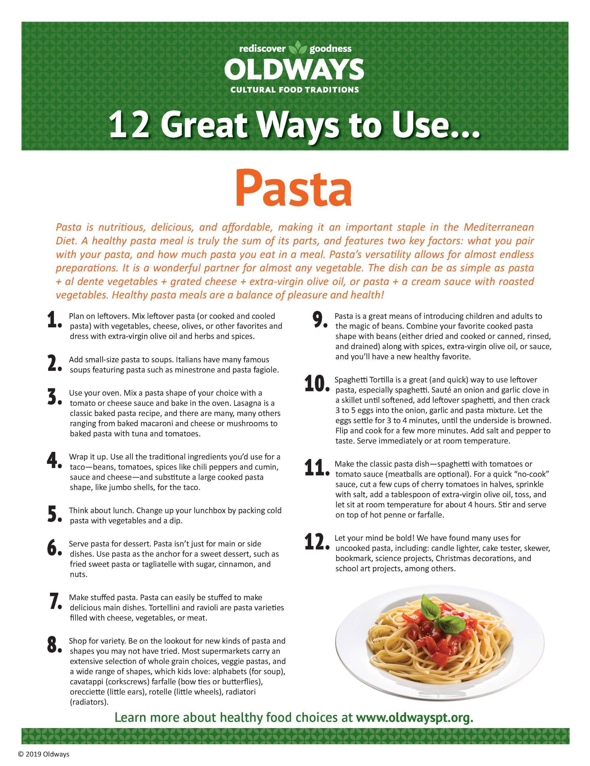 12 Great Ways to Use Pasta