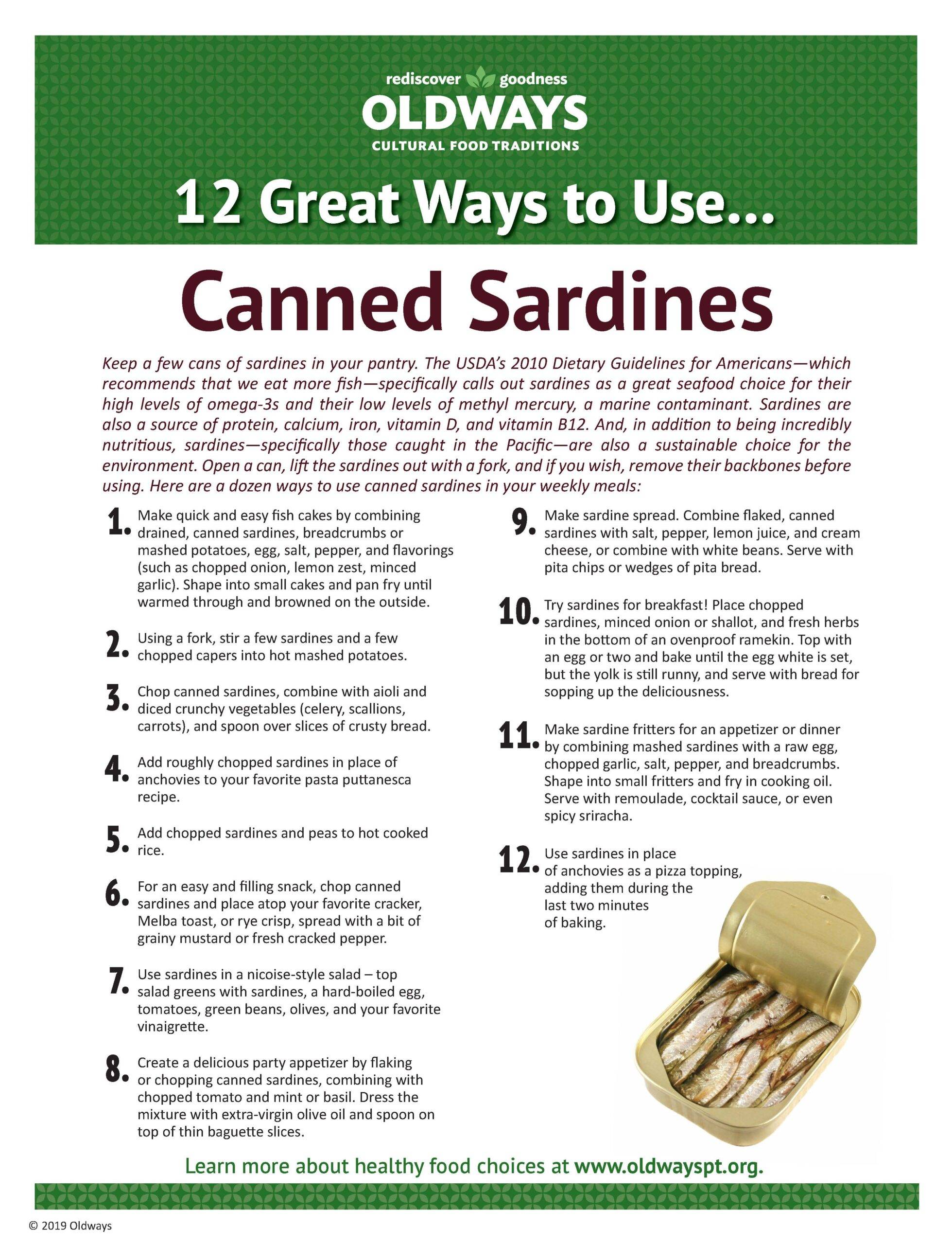 12 Great Ways to Use Canned Sardines