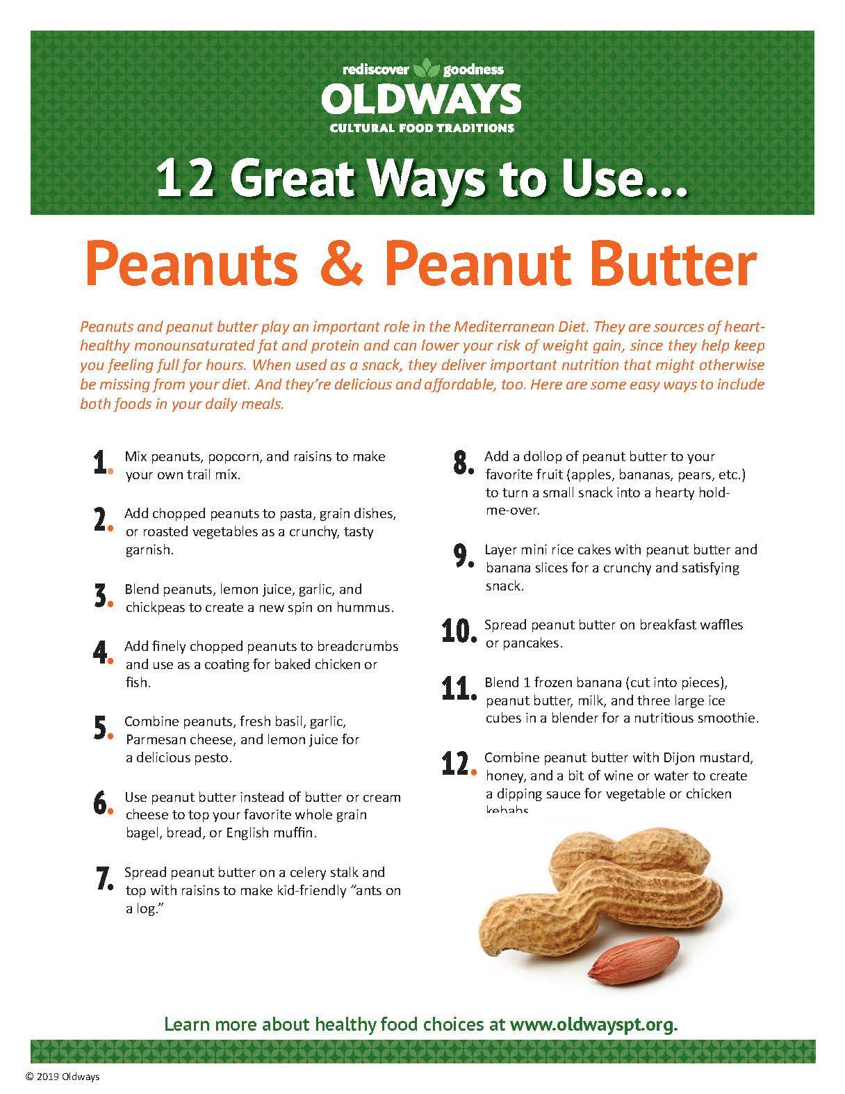 12 Great Ways to Use Peanuts & Peanut Butter