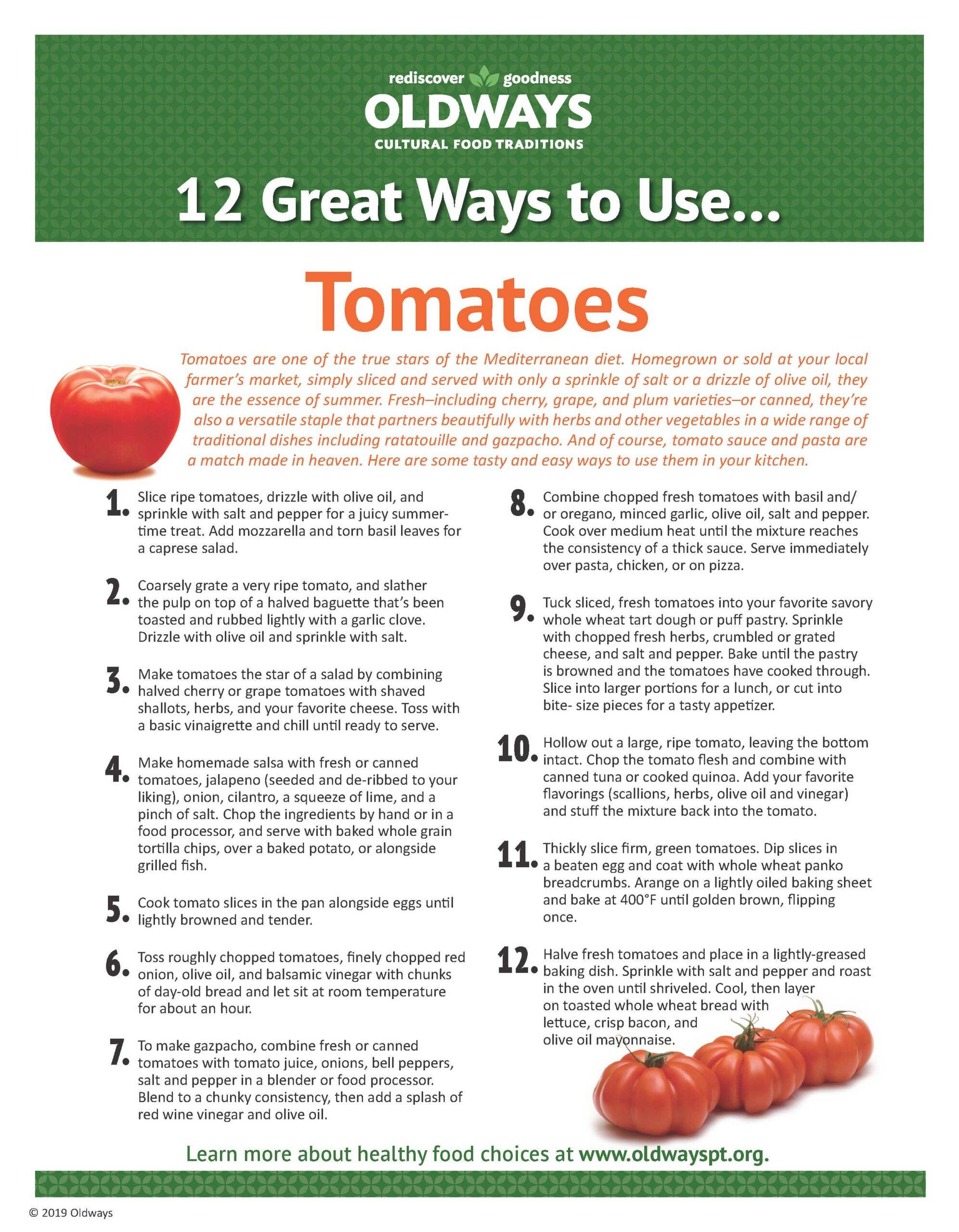 12 Great Ways to Use Tomatoes