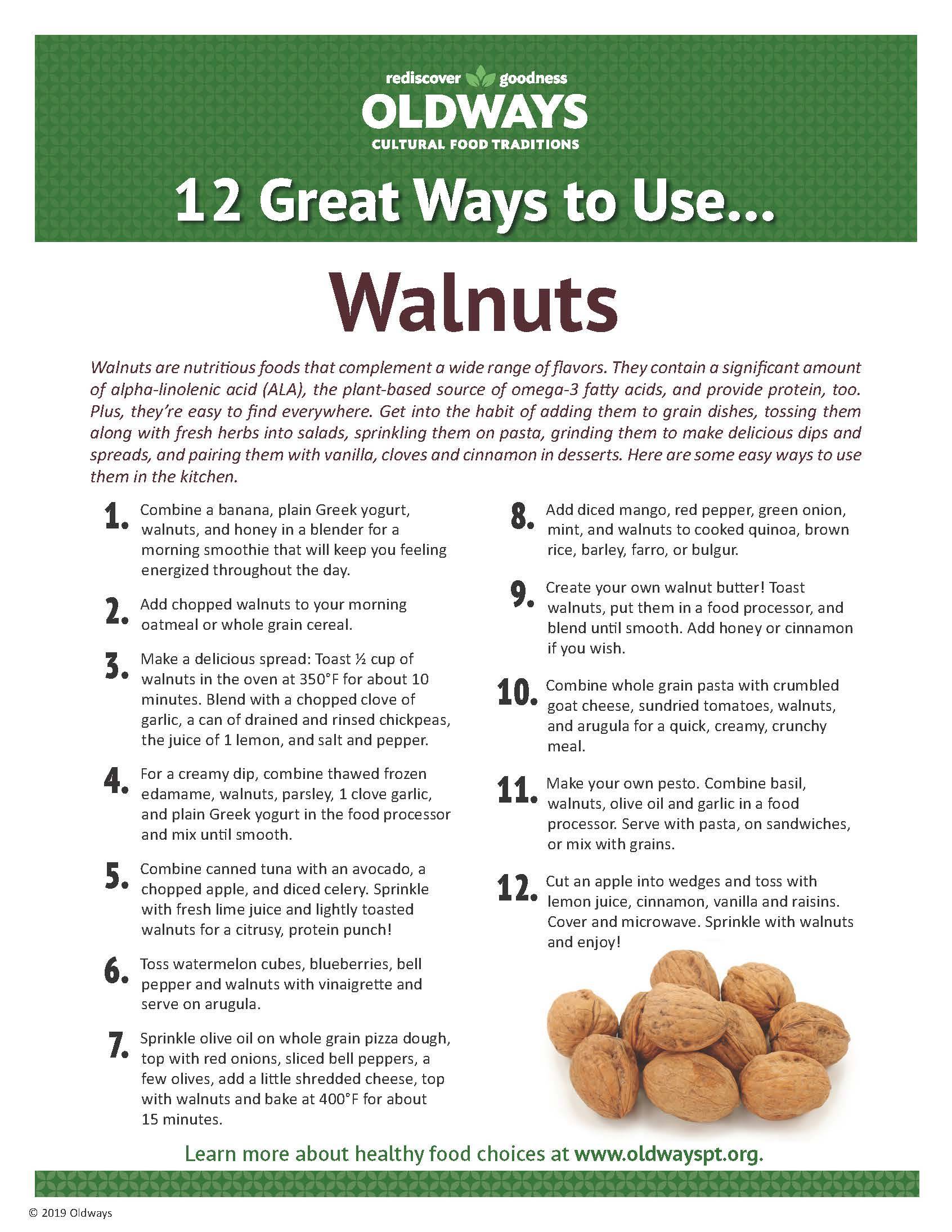 12 Great Ways to Use Walnuts