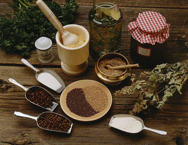 Mediterranean Kitchen Herb Garden