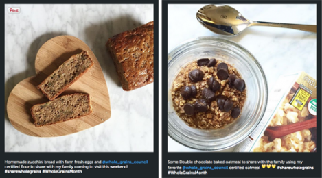 Whole Grain Trends Come Alive on Instagram