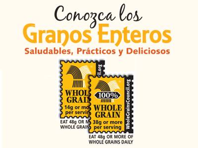 Conozca los Granos Enteros (WG 101) Sello Ingles