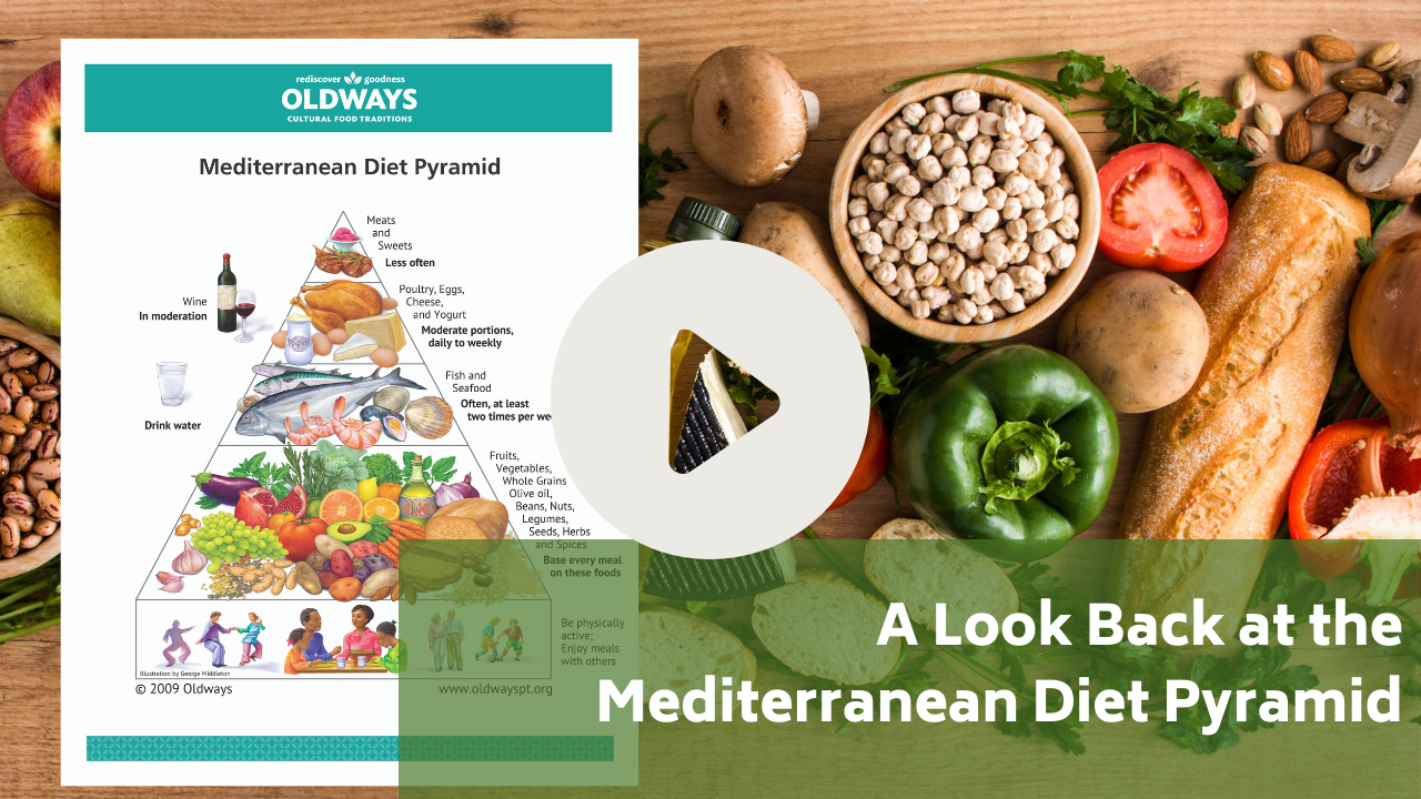 A Look Back at the Mediterranean Diet Pyramid with Dr. Walter Willett