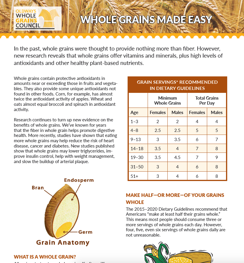 Whole Grains Made Easy