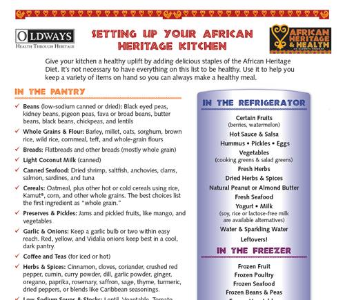 Setting Up Your African Heritage Kitchen Guide