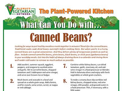 What Can You Do with Canned Beans?