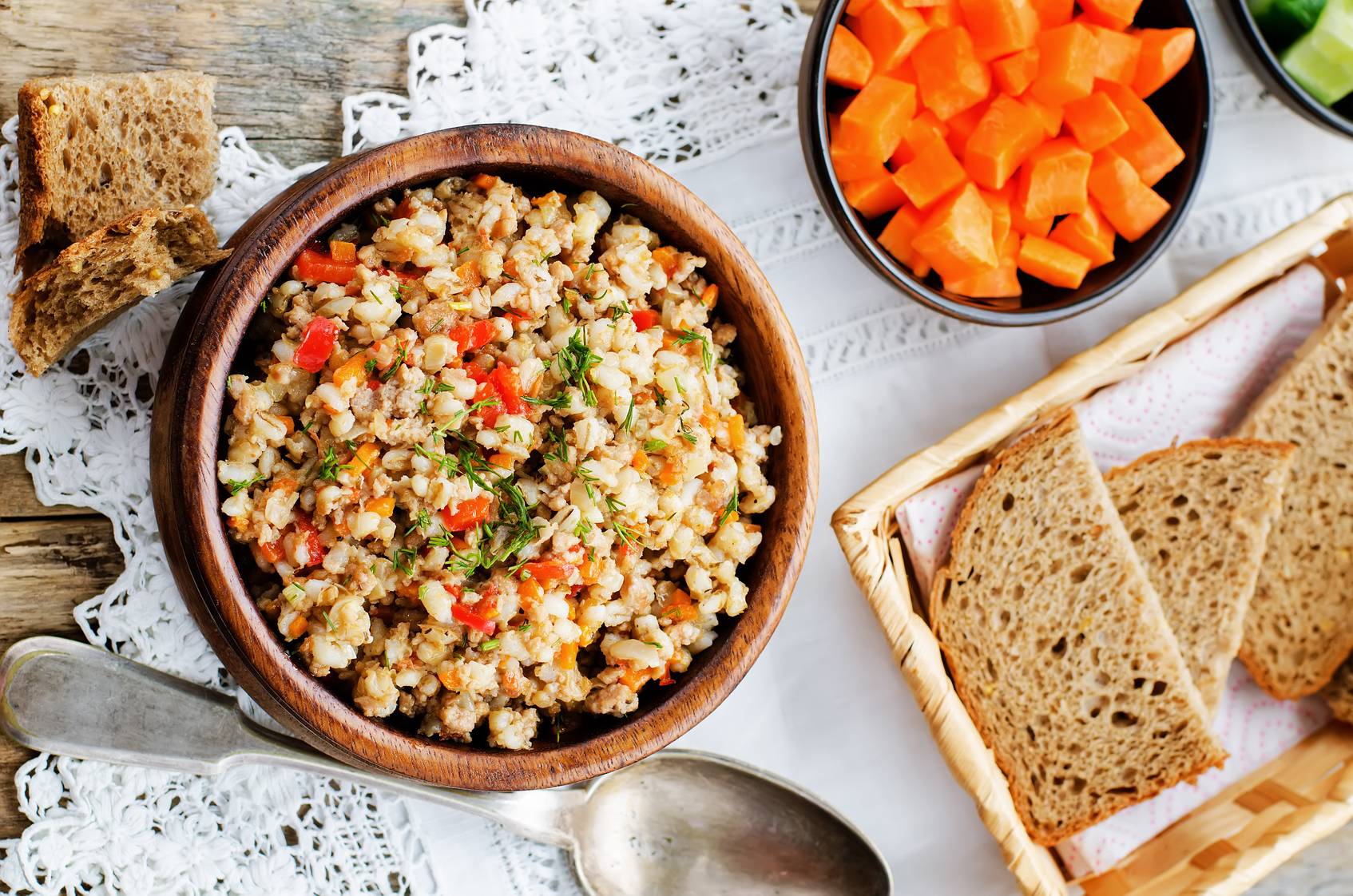 Mediterranean Grain Bowls