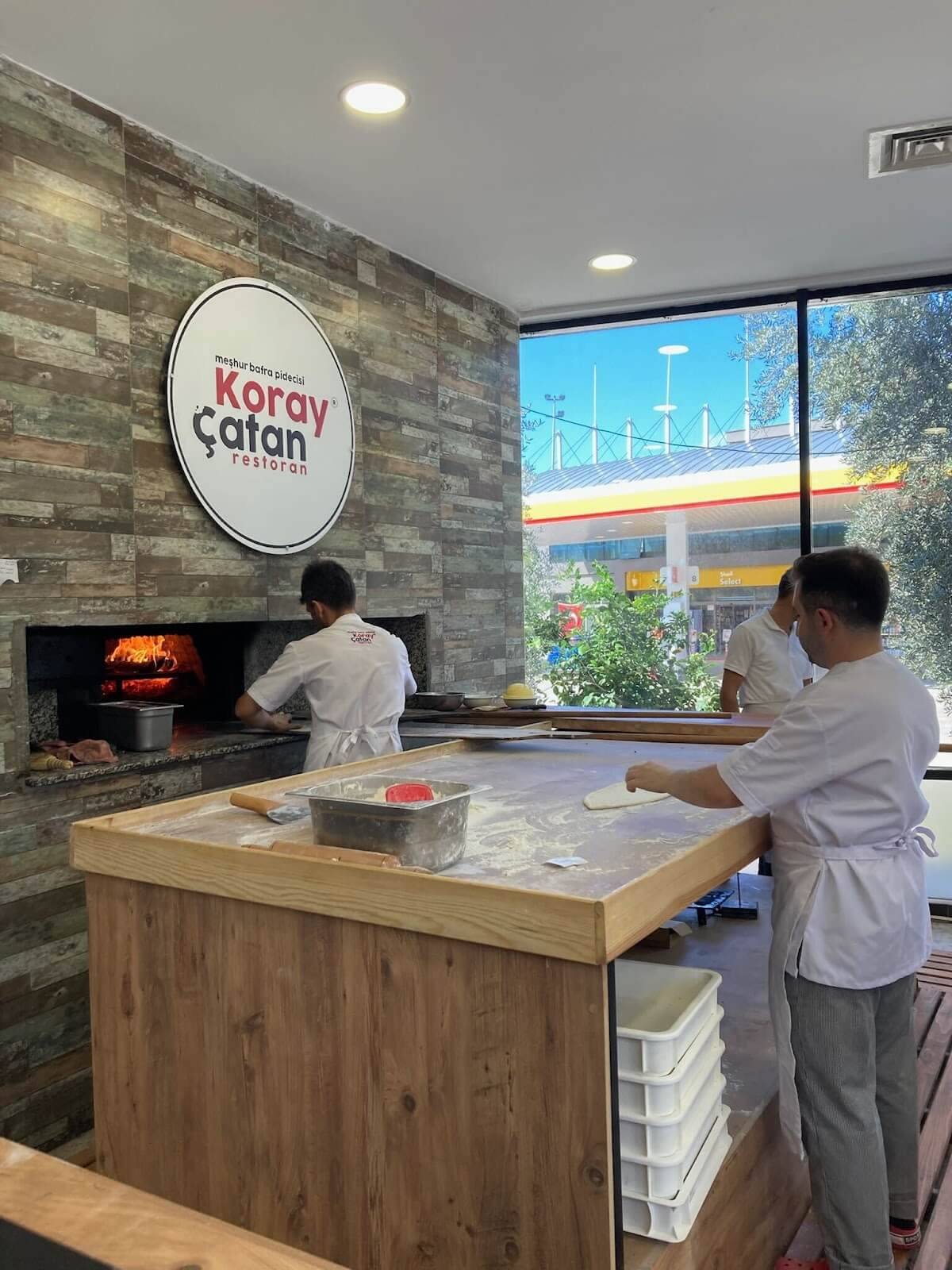 The kitchen at Konny Cola in Barcelona