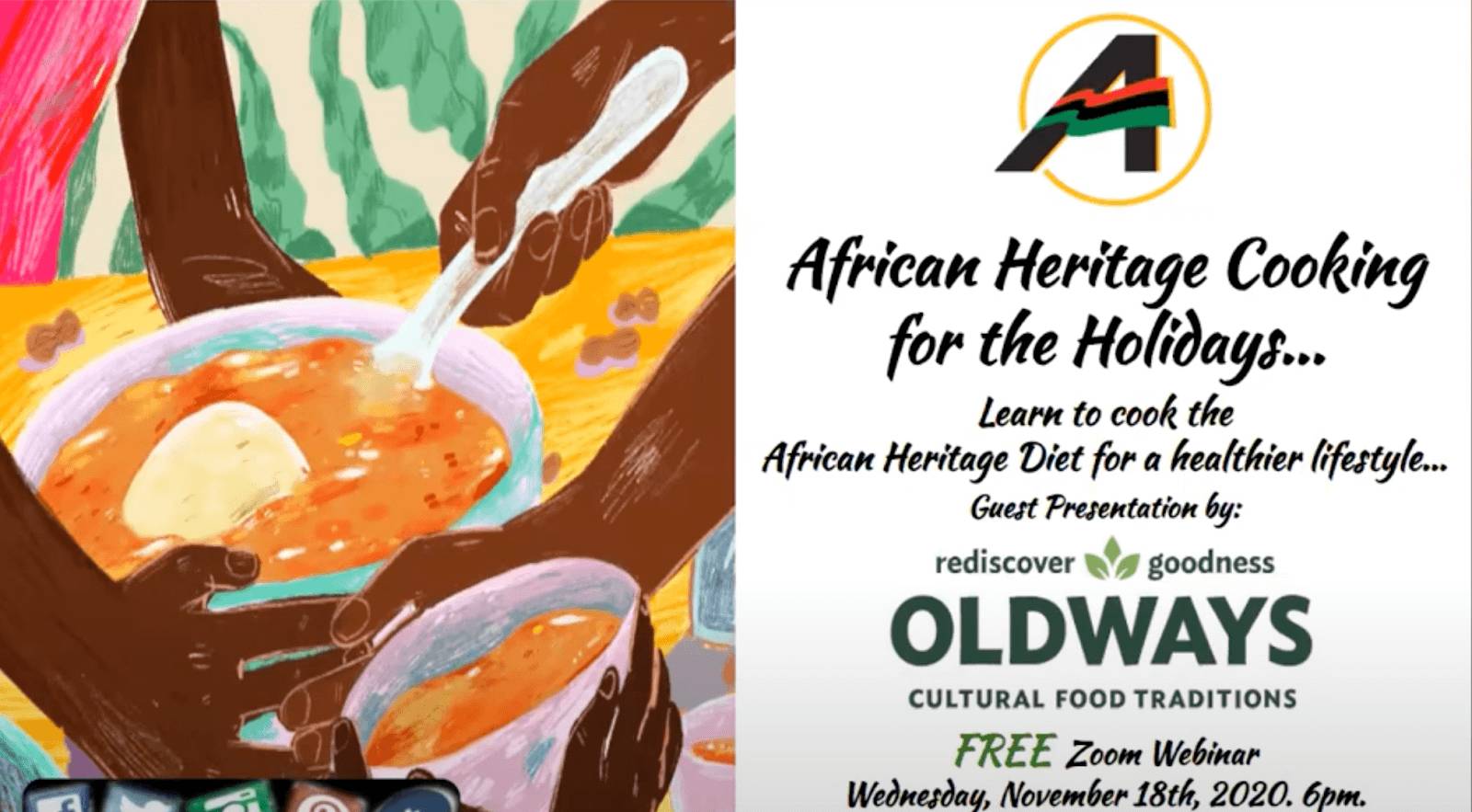 African Heritage Cooking for the Holidays with Oldways