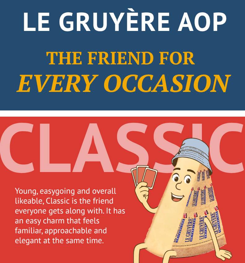 Le Gruyère AOP: The Friend for Every Occasion